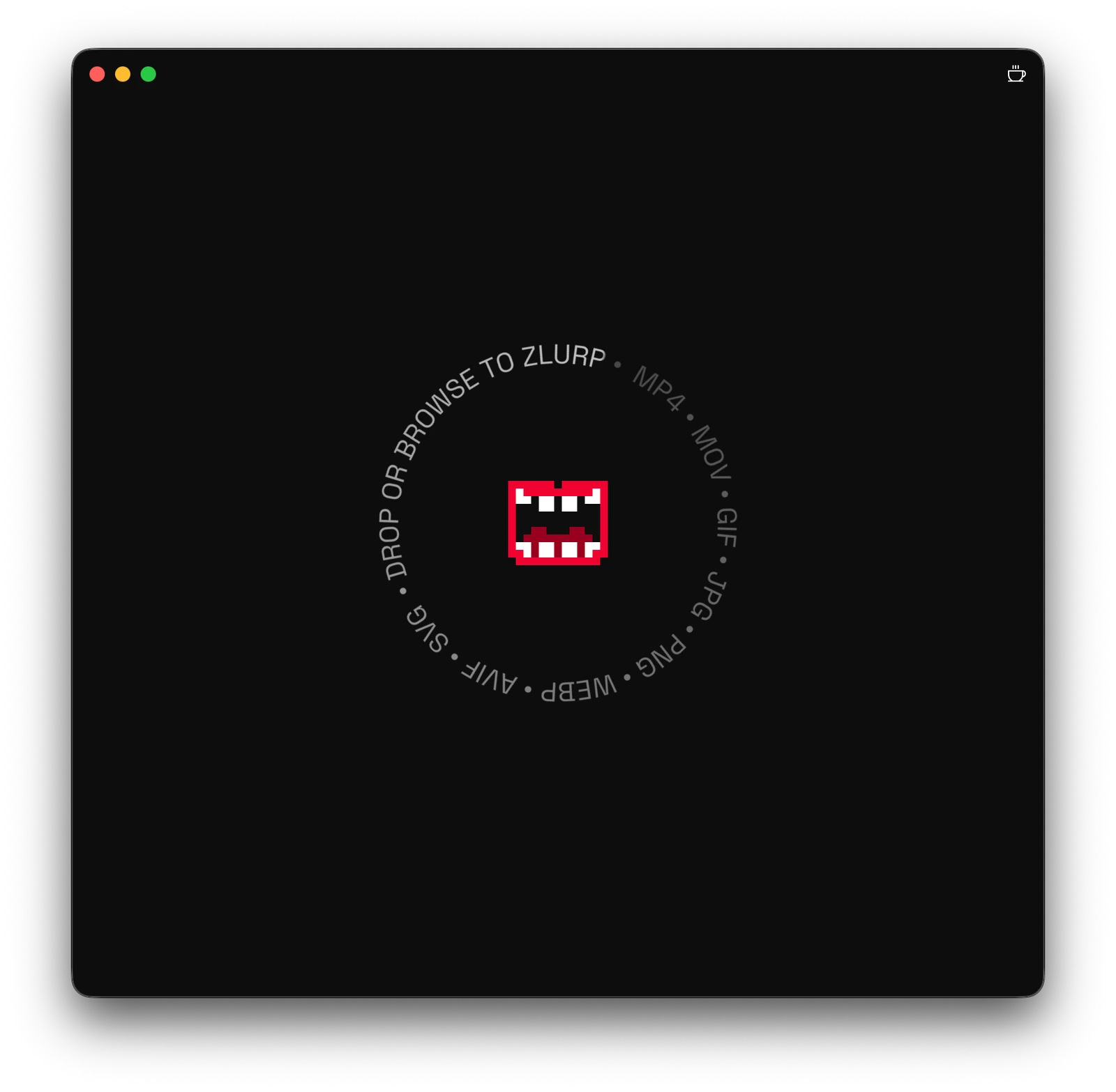 Zlurp screenshot